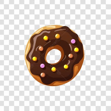 Baixe grátis donuts de chocolate doces png transparente free