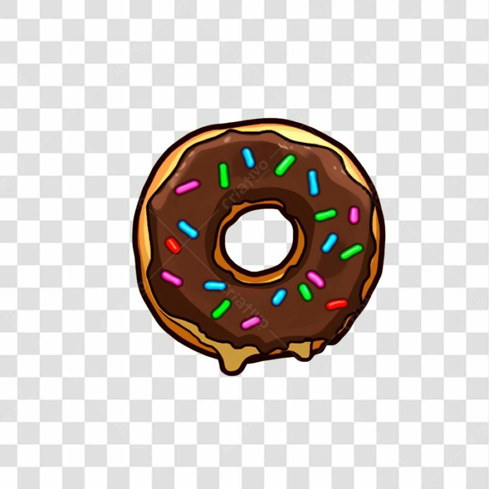 Baixe Grátis Donuts De Chocolate Doces Png Transparente Free (21)