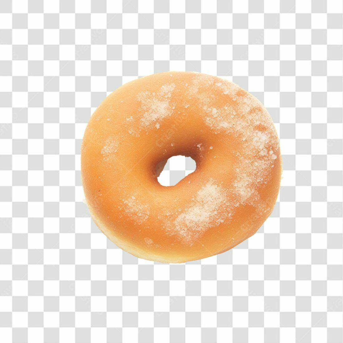 Icone Donut Açucarado PNG com fundo transparente