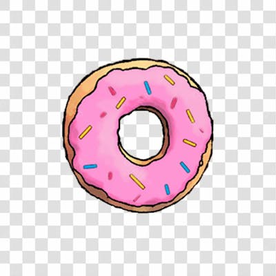 Baixe Grátis Donuts Doces Png Transparente Free (16)