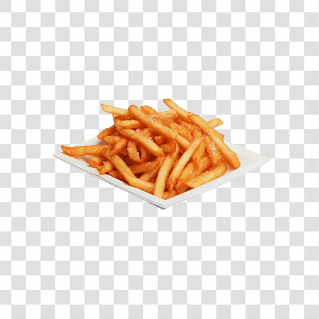 Icone Batata Frita PNG com fundo transparente