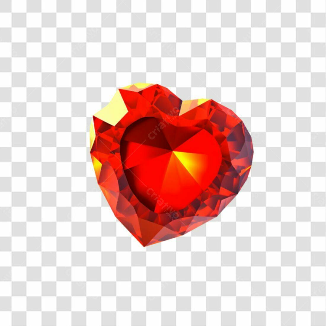Icone Dia dos Namorados Rubi PNG com fundo transparente