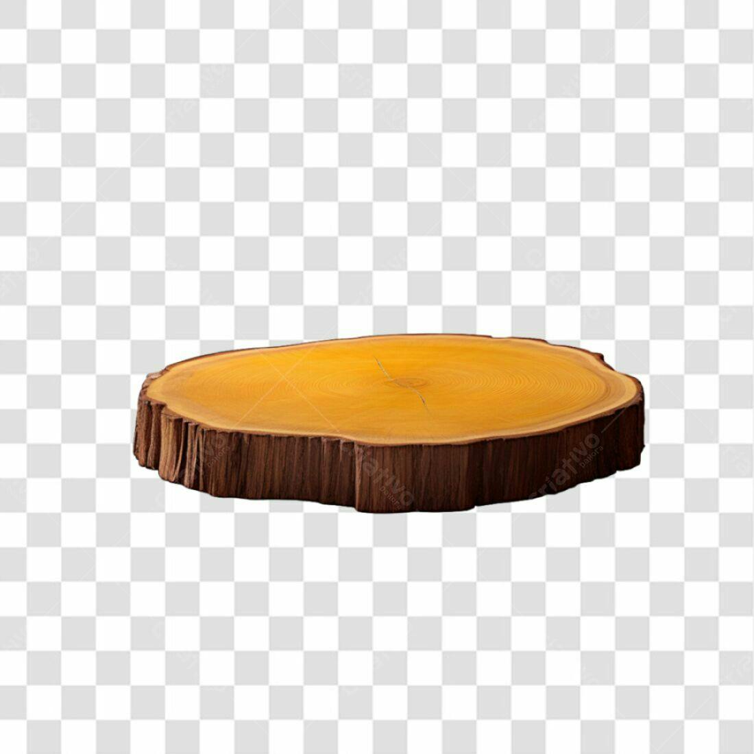 Icone Madeira Corte de Tronco PNG com fundo transparente