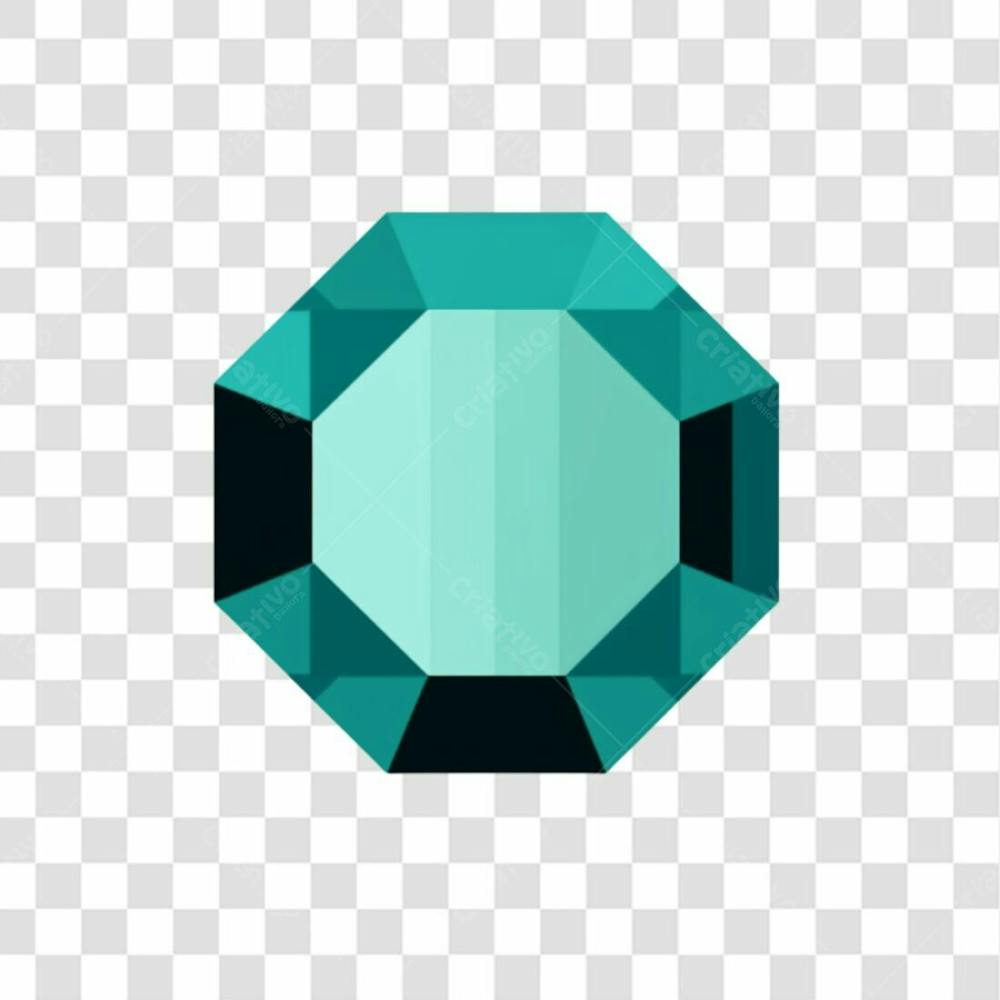Esmeralda 3D Png Transparente (2)