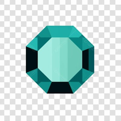 Esmeralda 3D Png Transparente (2)