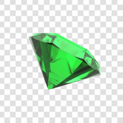 Esmeralda 3D Png Transparente (3)