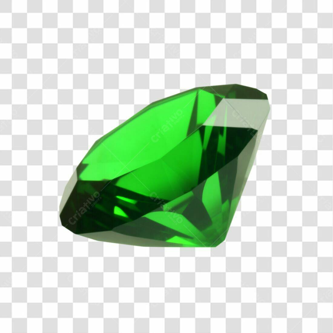 Icone Esmeralda PNG com fundo transparente