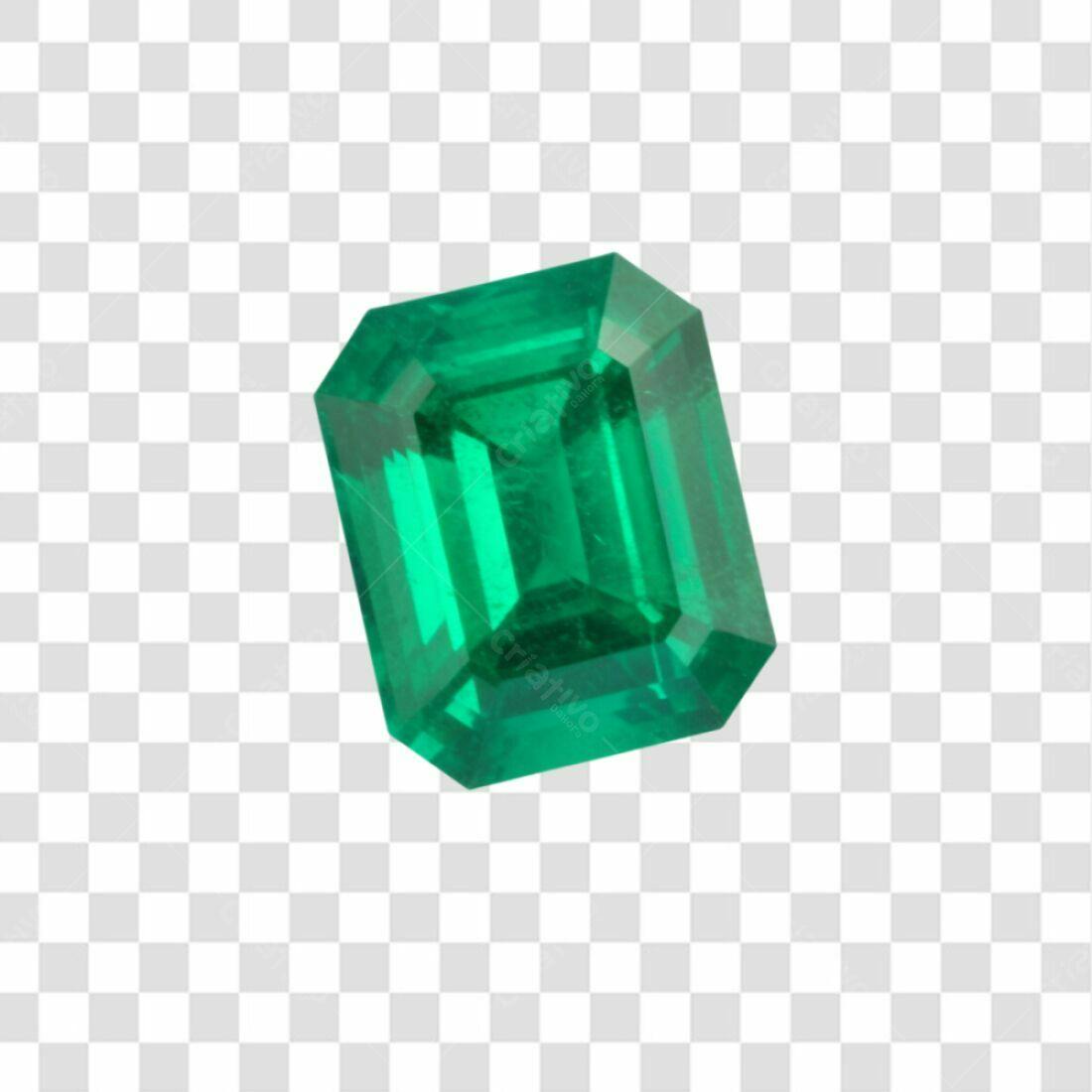 Icone Esmeralda PNG com fundo transparente