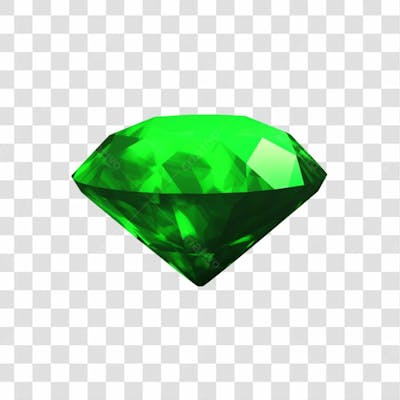 Esmeralda 3D Png Transparente (15)