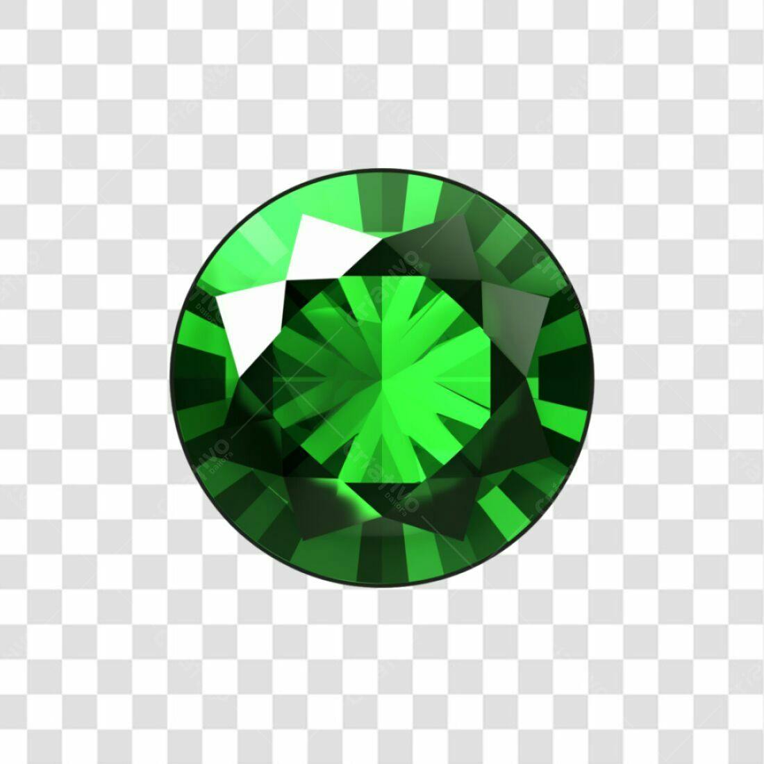 Icone Esmeralda PNG com fundo transparente