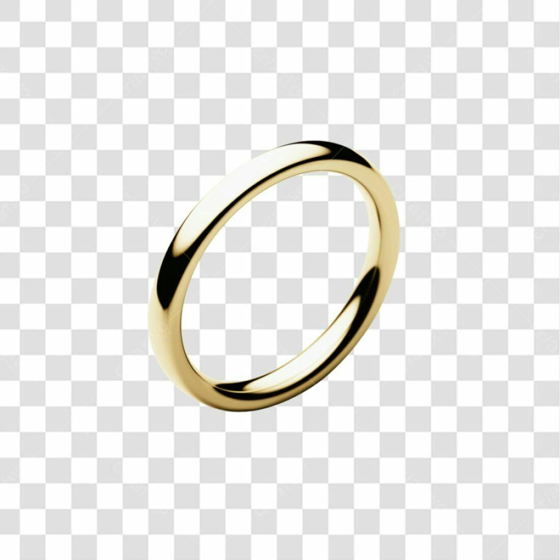 Icone Anel de Ouro PNG com fundo transparente