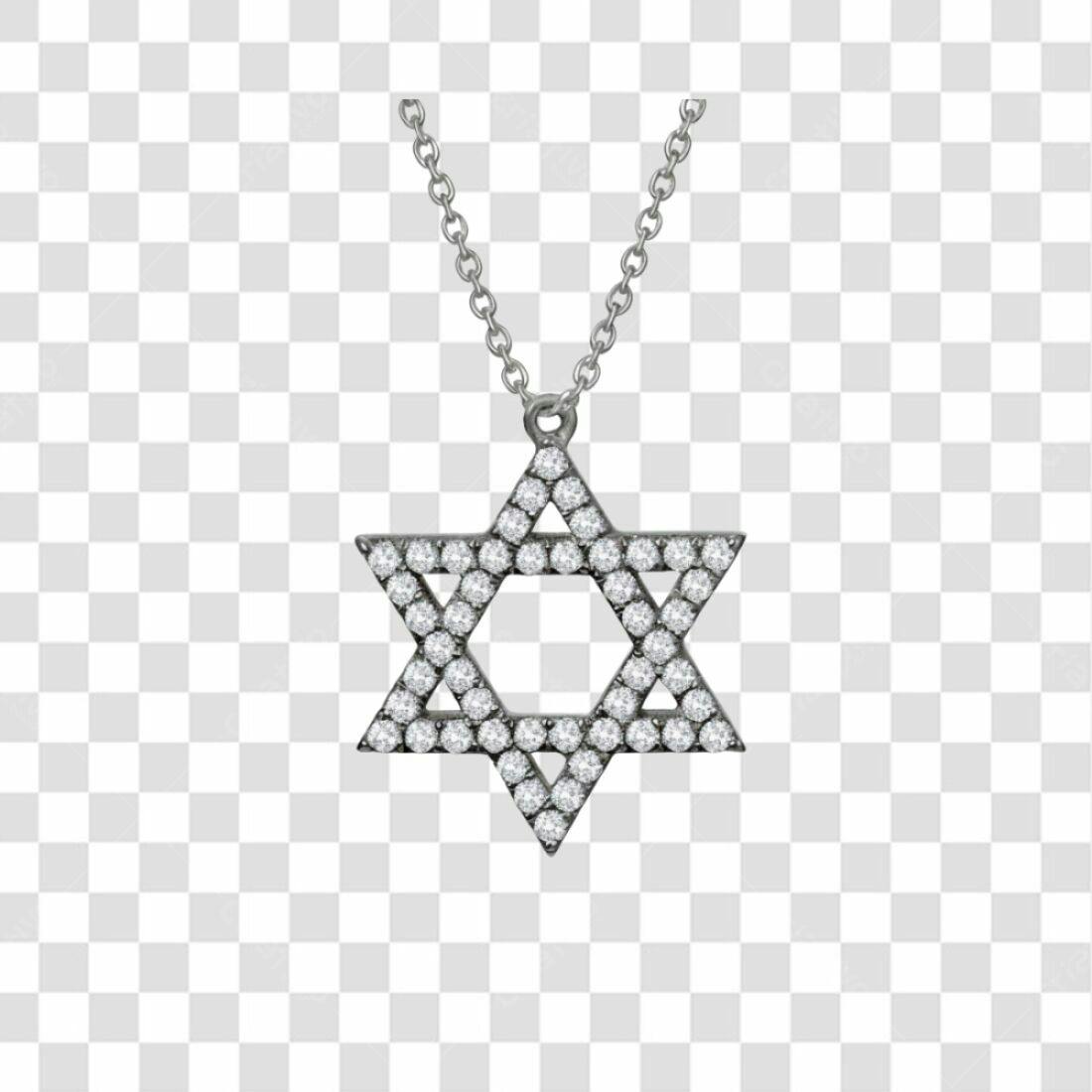 Icone Estrela de Davi PNG com fundo transparente