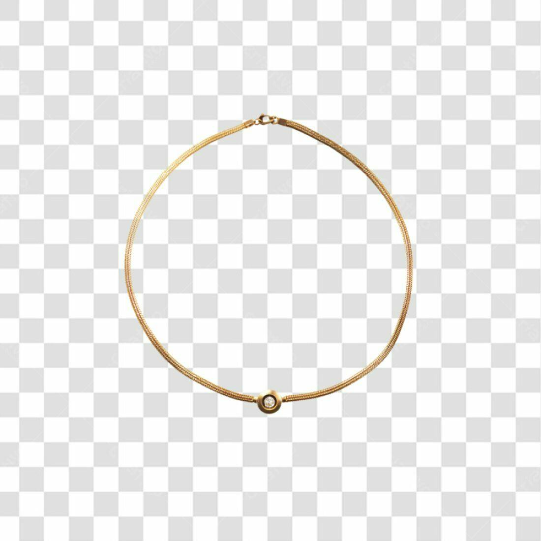 Icone de Colar de Ouro PNG com fundo transparente