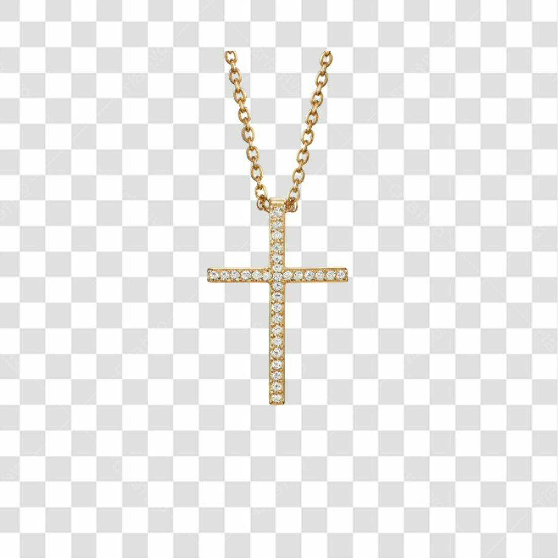 Icone Cruz Cristã PNG com fundo transparente