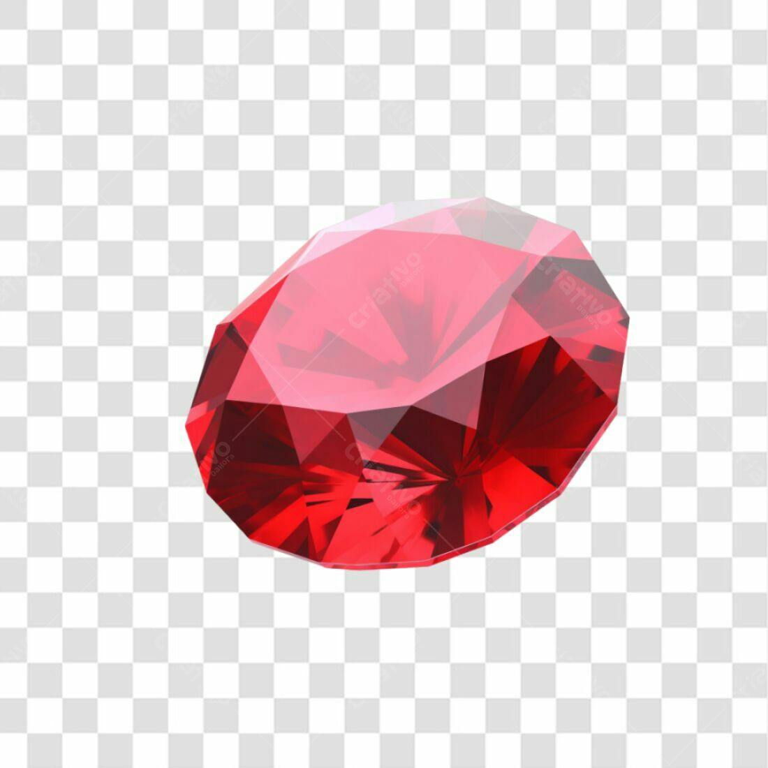 Icone Rubi Vermelho PNG com fundo transparente