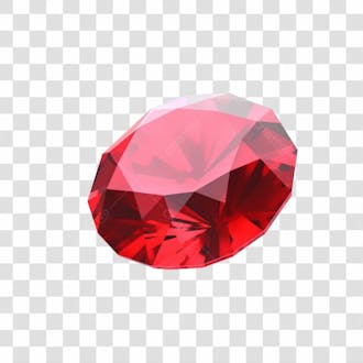 Baixe de graça diamante vermelho png transparente