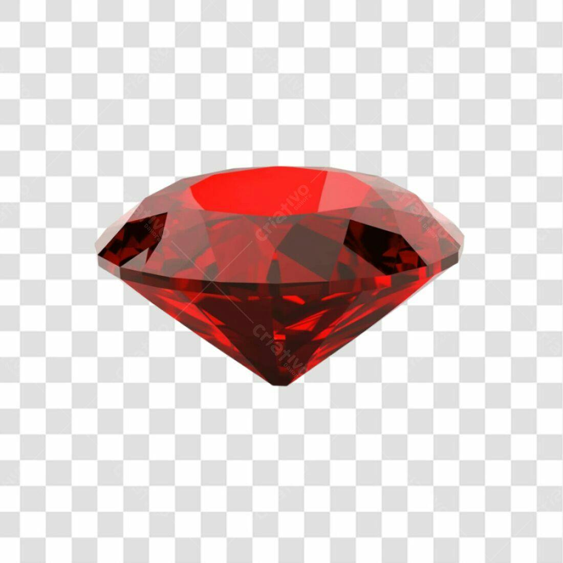 Icone Rubi Vermelho PNG com fundo transparente