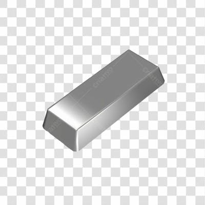 Baixe De Graça Barra De Prata Png Transparente (1)