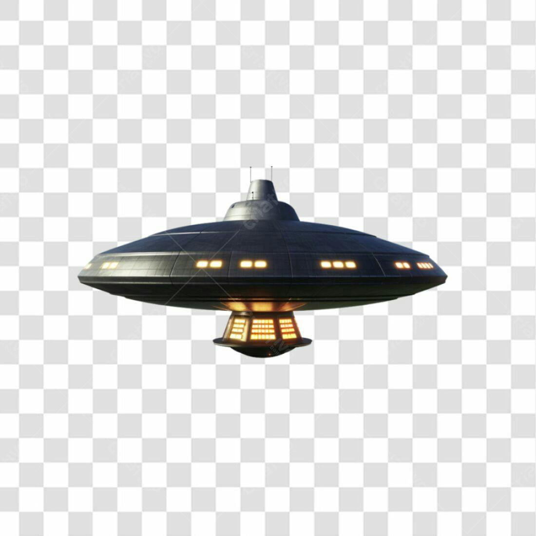 Icone Ovni Sci-fi PNG com fundo transparente