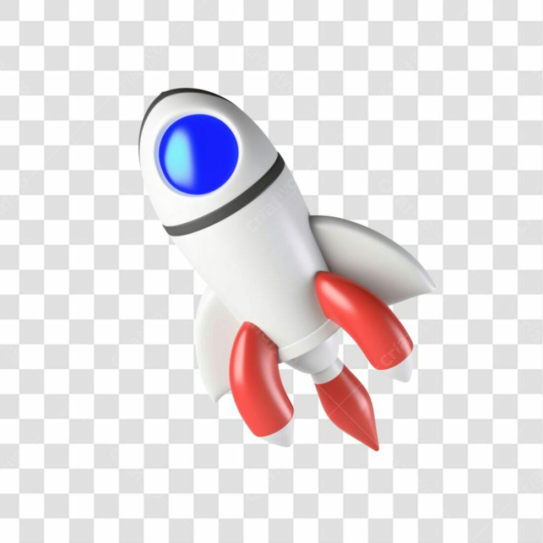 Icone Foguete PNG com fundo transparente