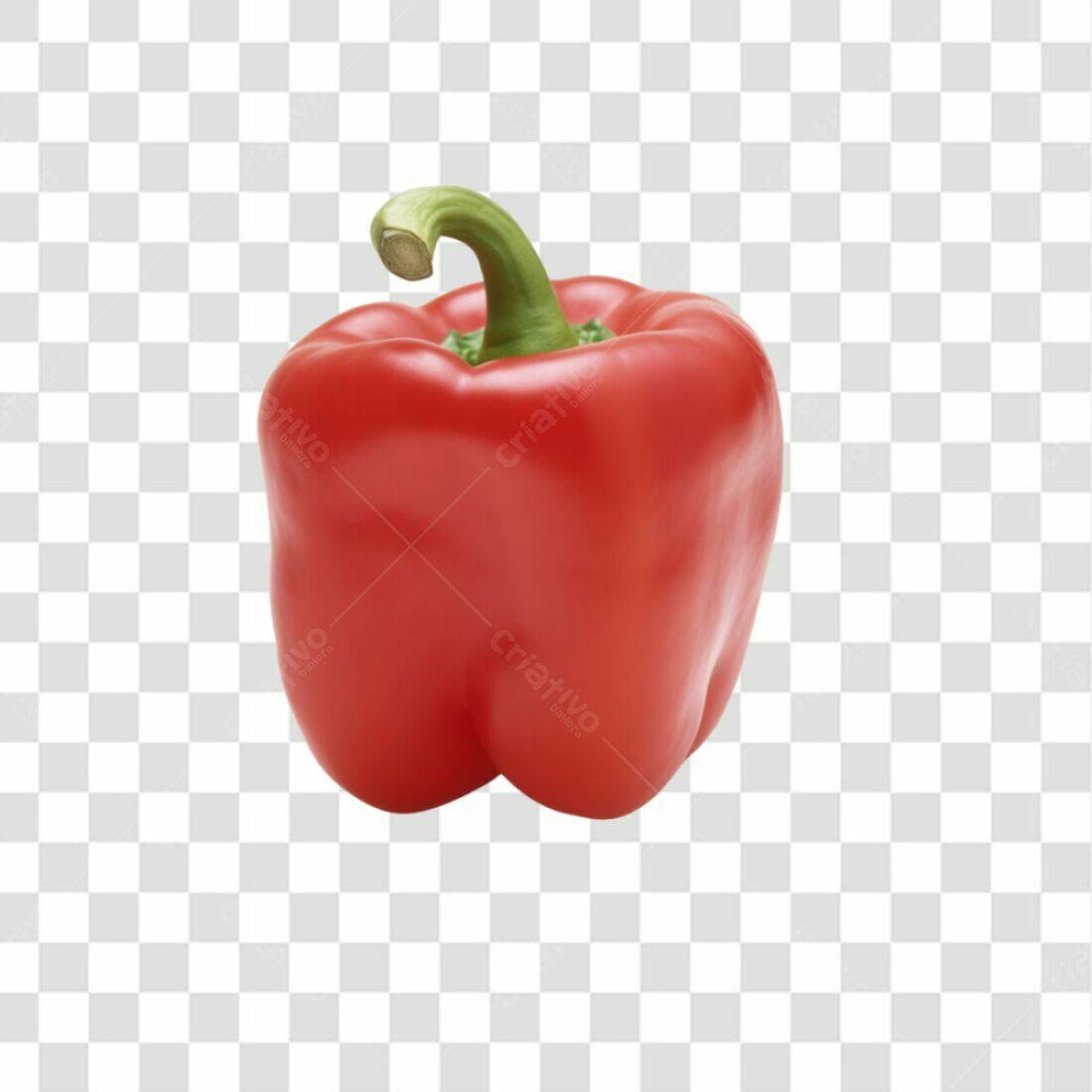 Icone Pimentão Vermelho PNG com fundo transparente