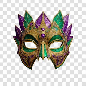 Baixe grátis máscara colorida de carnaval png transparente