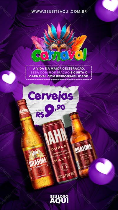 STORY | CARNAVAL | CARNIVAL | FESTA | PSD EDITÁVEL
