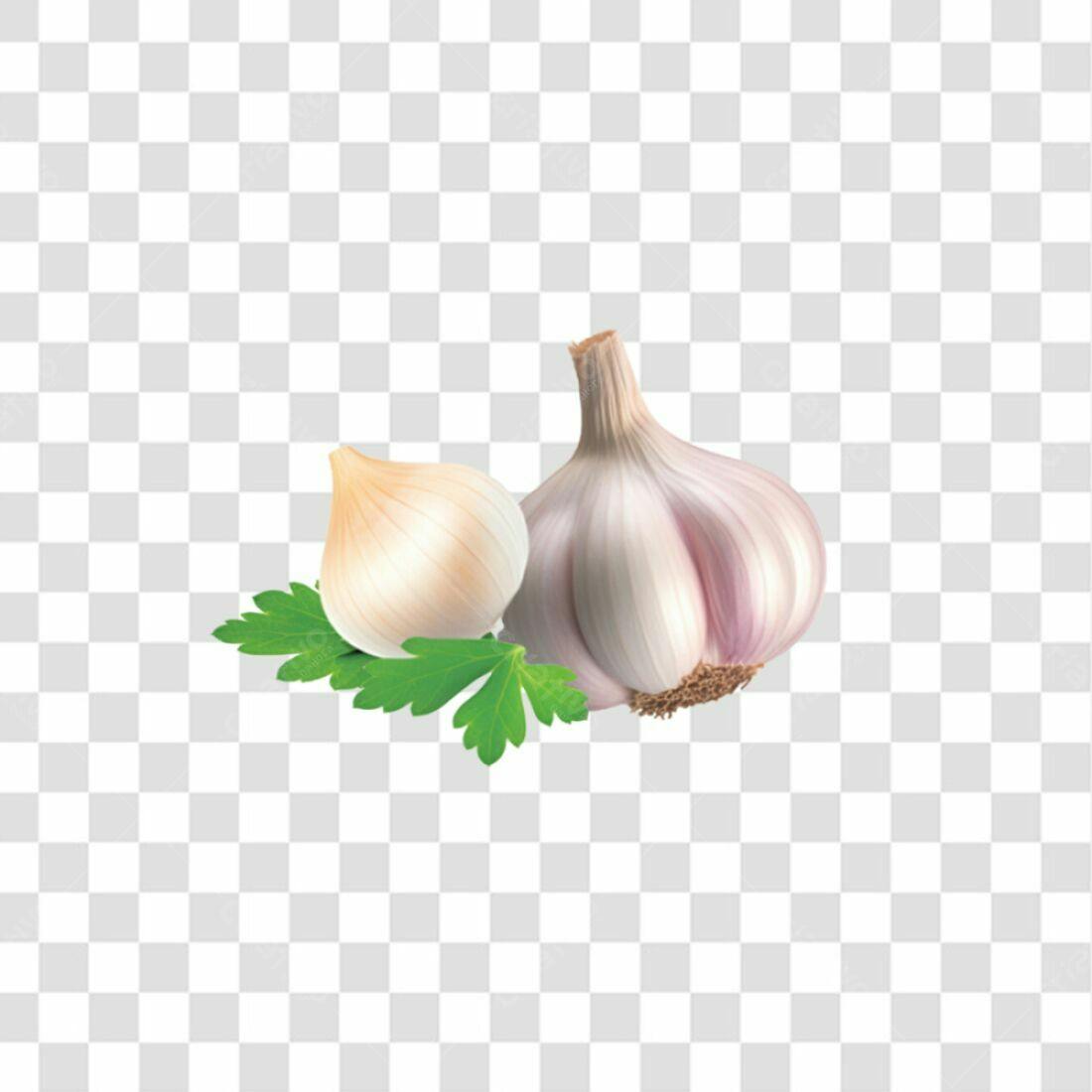 Icone de Alho e Salsa PNG com fundo transparente