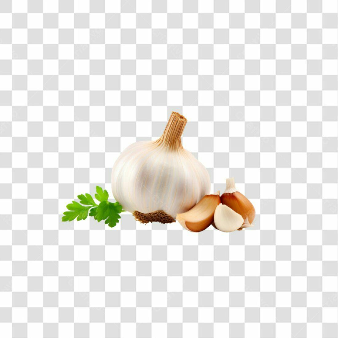 Icone de Alho PNG com fundo transparente