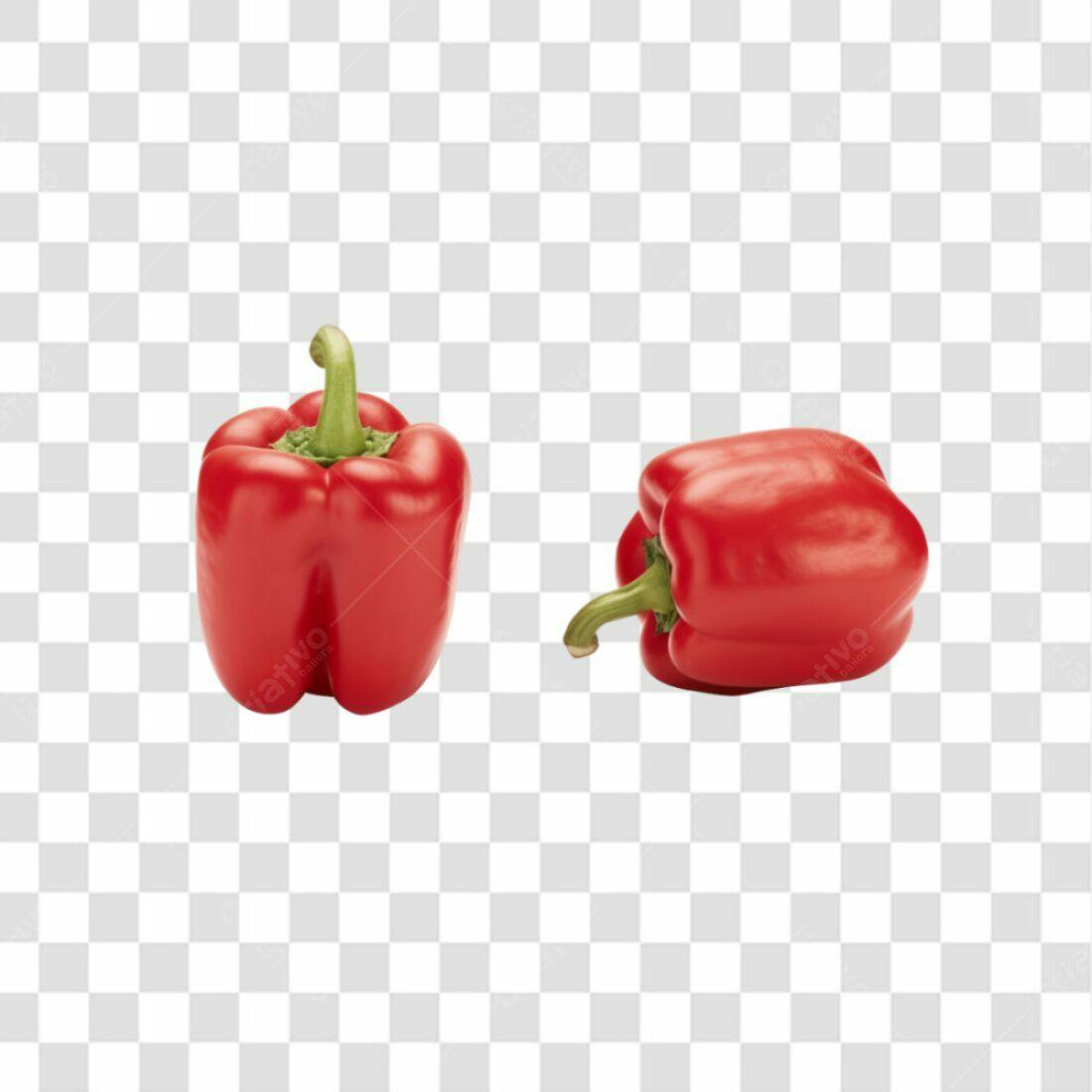 Icone Pimentão Vermelho PNG com fundo transparente
