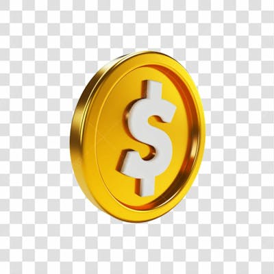 Baixe De Graça Moeda 3D De Ouro Png Transparente (3)