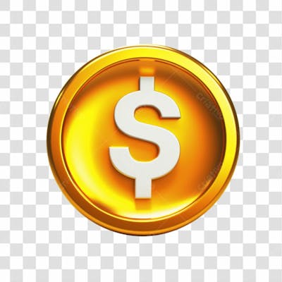 Baixe De Graça Moeda 3D De Ouro Png Transparente (7)