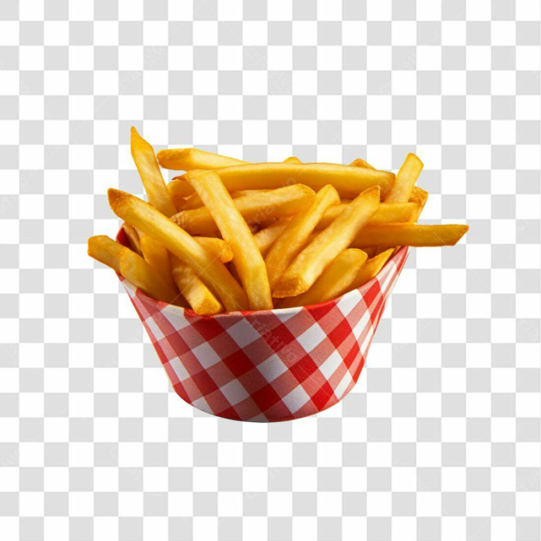 Icone Batata Frita PNG com fundo transparente