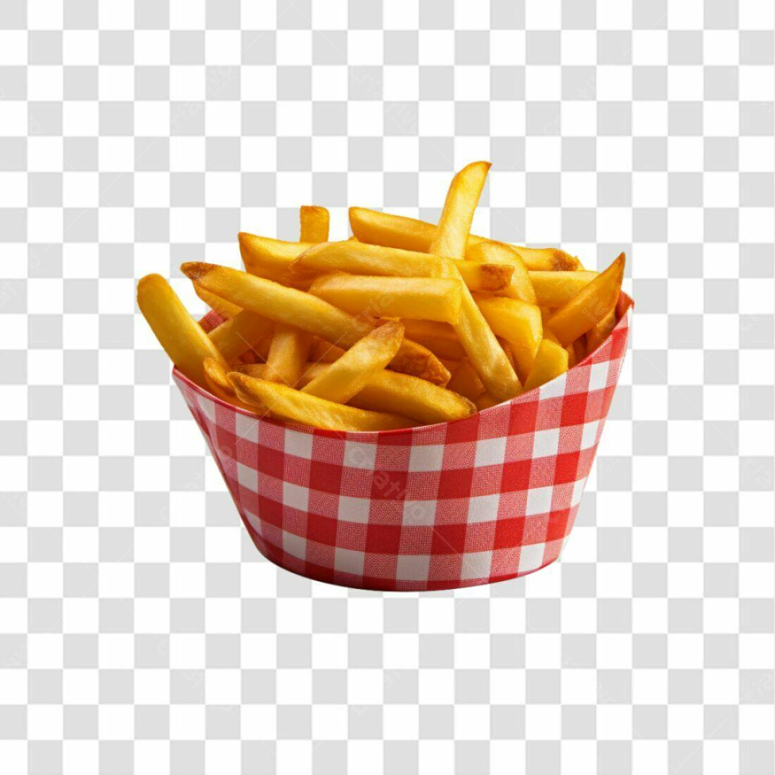 Icone Batata Frita PNG com fundo transparente