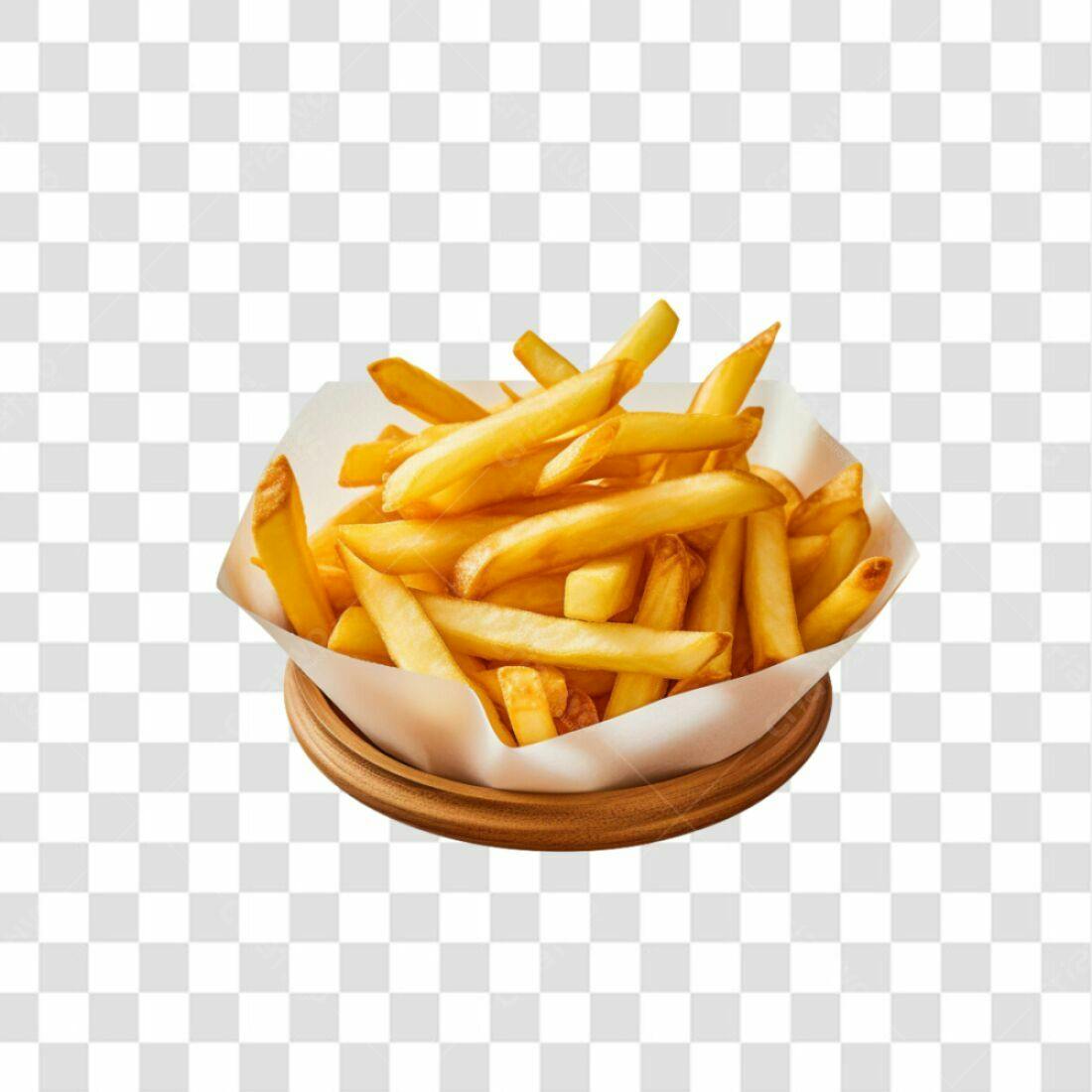Icone Batata Frita PNG com fundo transparente