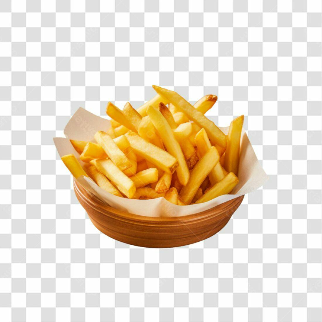 Icone Batata Frita PNG com fundo transparente