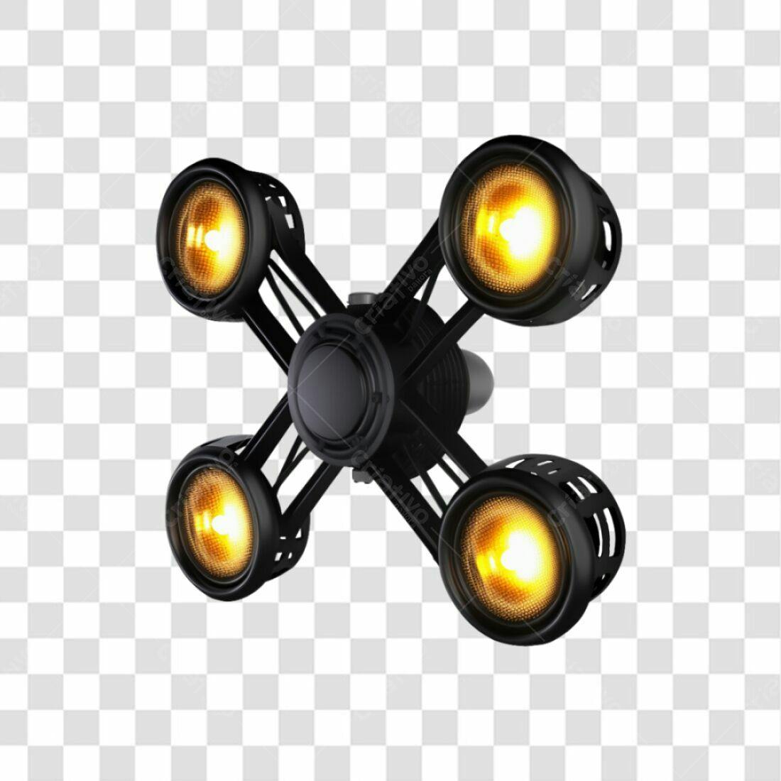 Icone Luzes de Palco PNG com fundo transparente