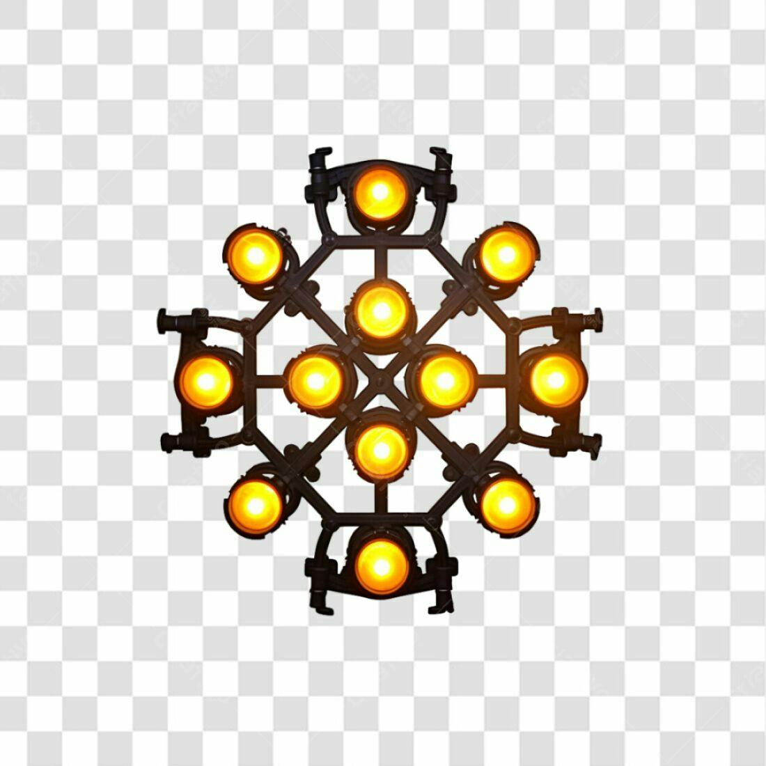 Icone Luzes de Palco PNG com fundo transparente