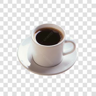 Baixe de graça xícara branca com café preto em alta qualidade