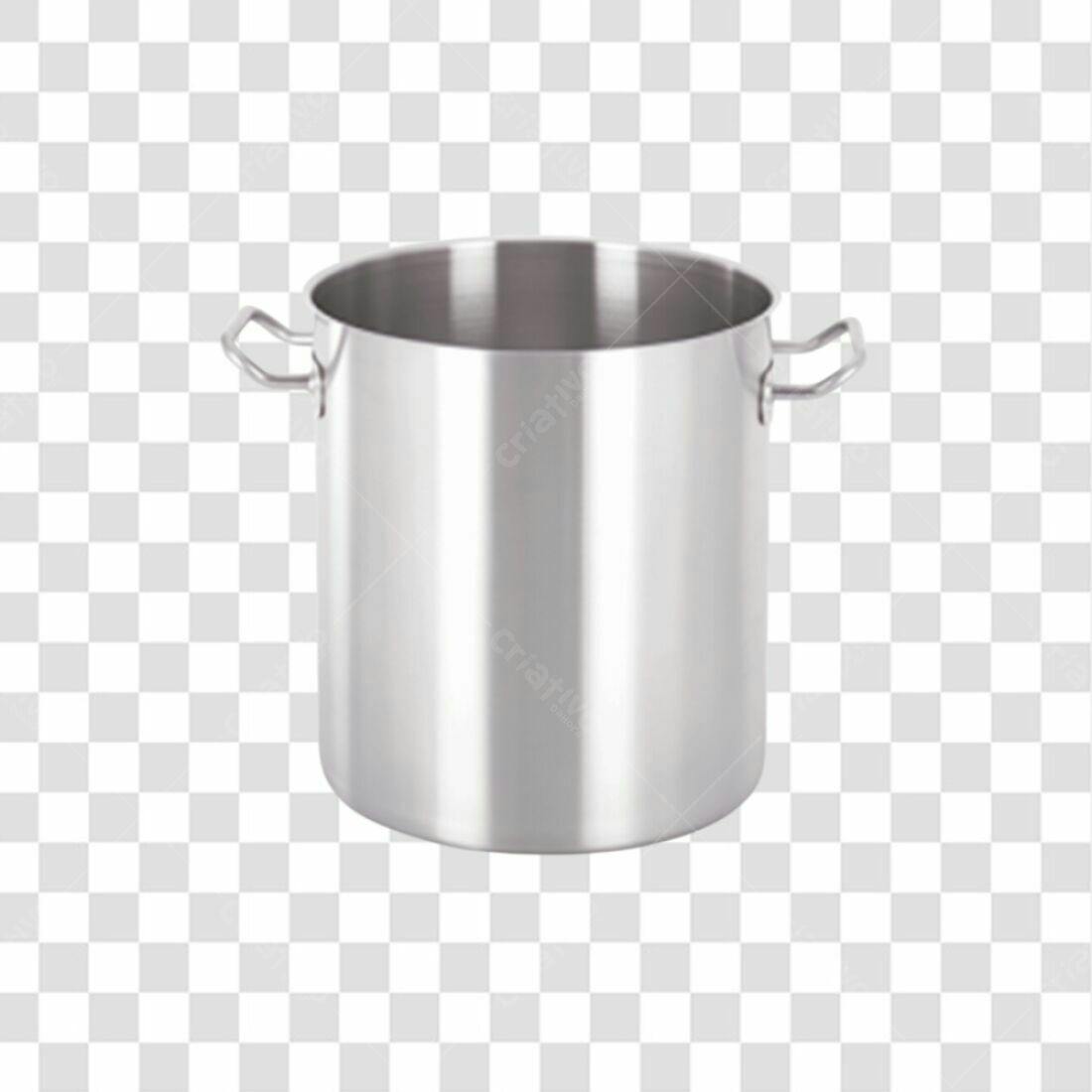 Icone Panela Aço Inoxidável PNG com fundo transparente