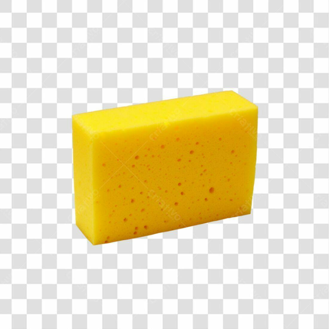 Icone de Esponja Amarela PNG com fundo transparente