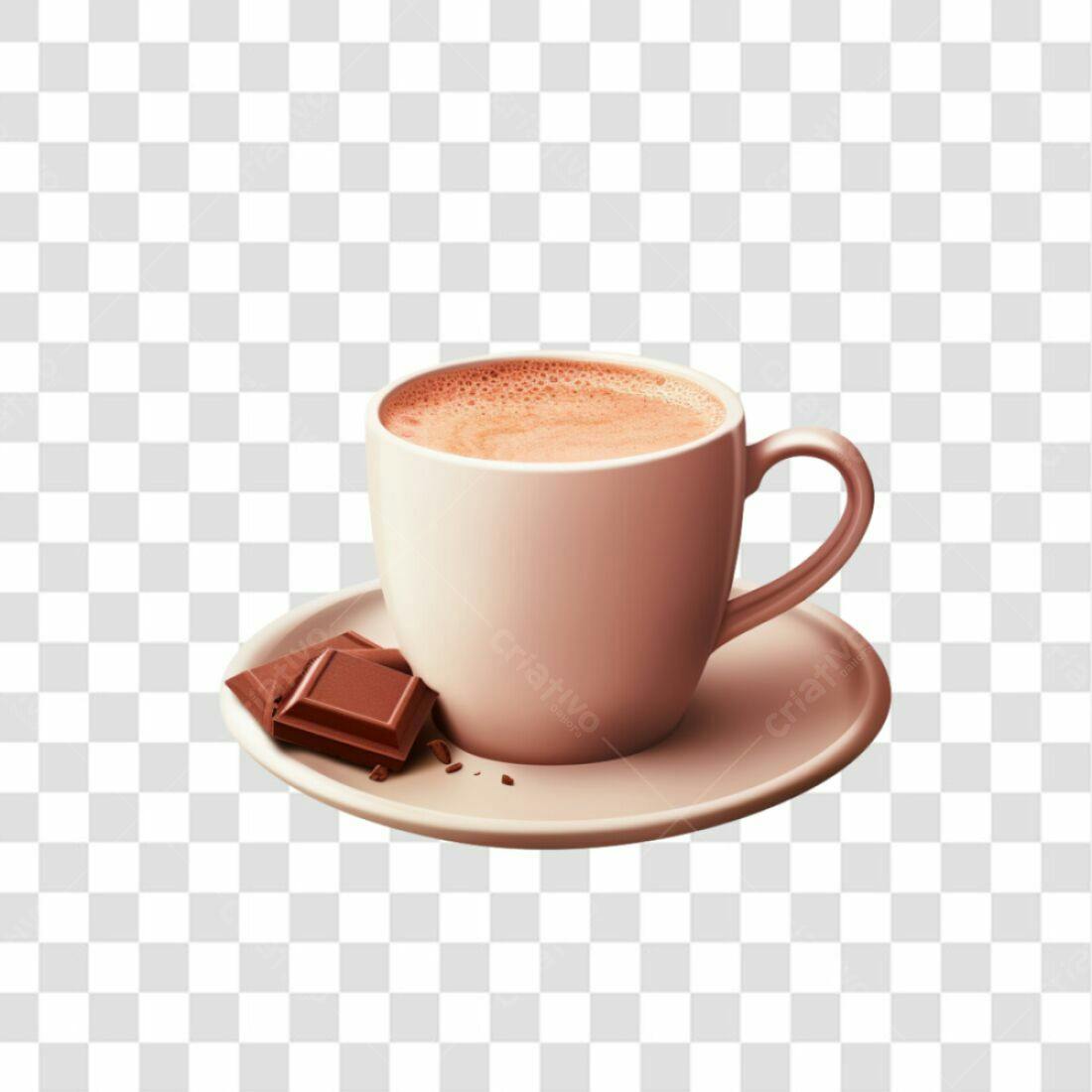 Icone Chocolate Quente PNG com fundo transparente