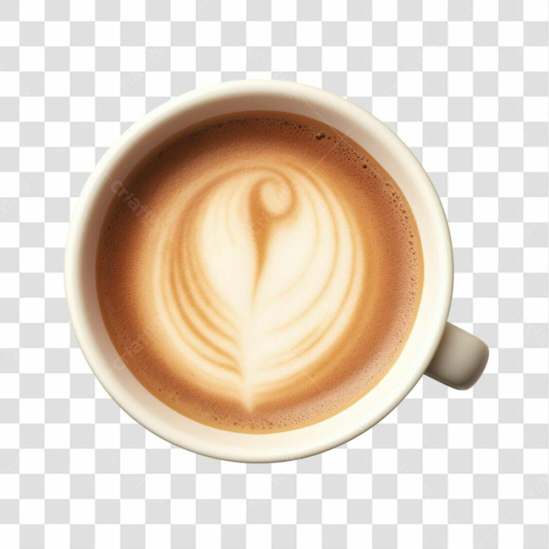 Icone Café Latte PNG com fundo transparente