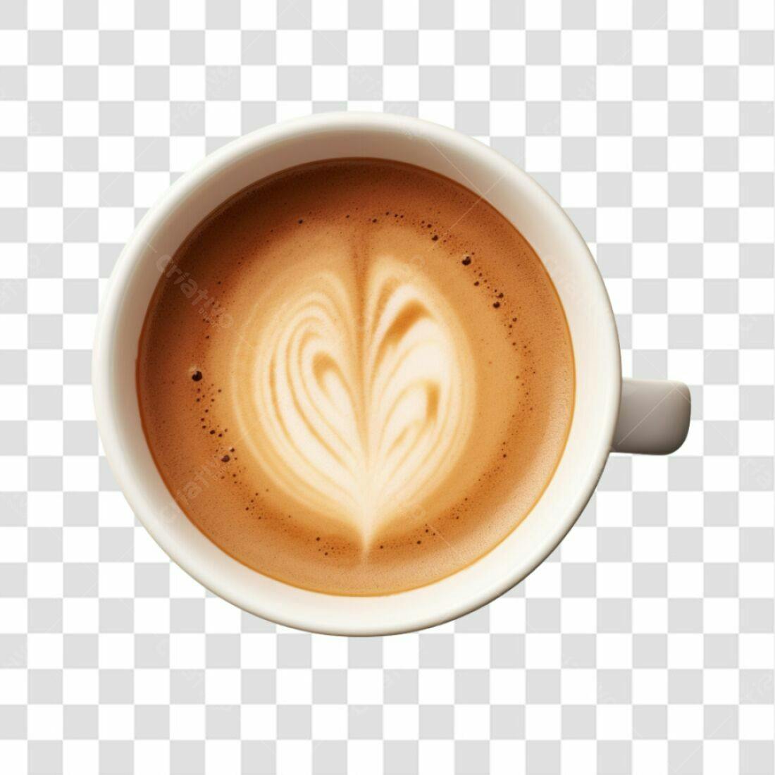 Icone Café Latte PNG com fundo transparente