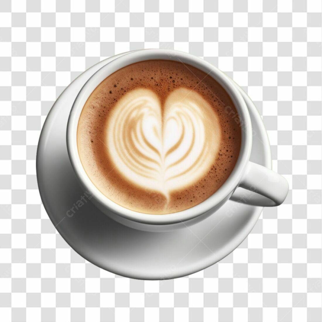 Icone Café Cappuccino PNG com fundo transparente