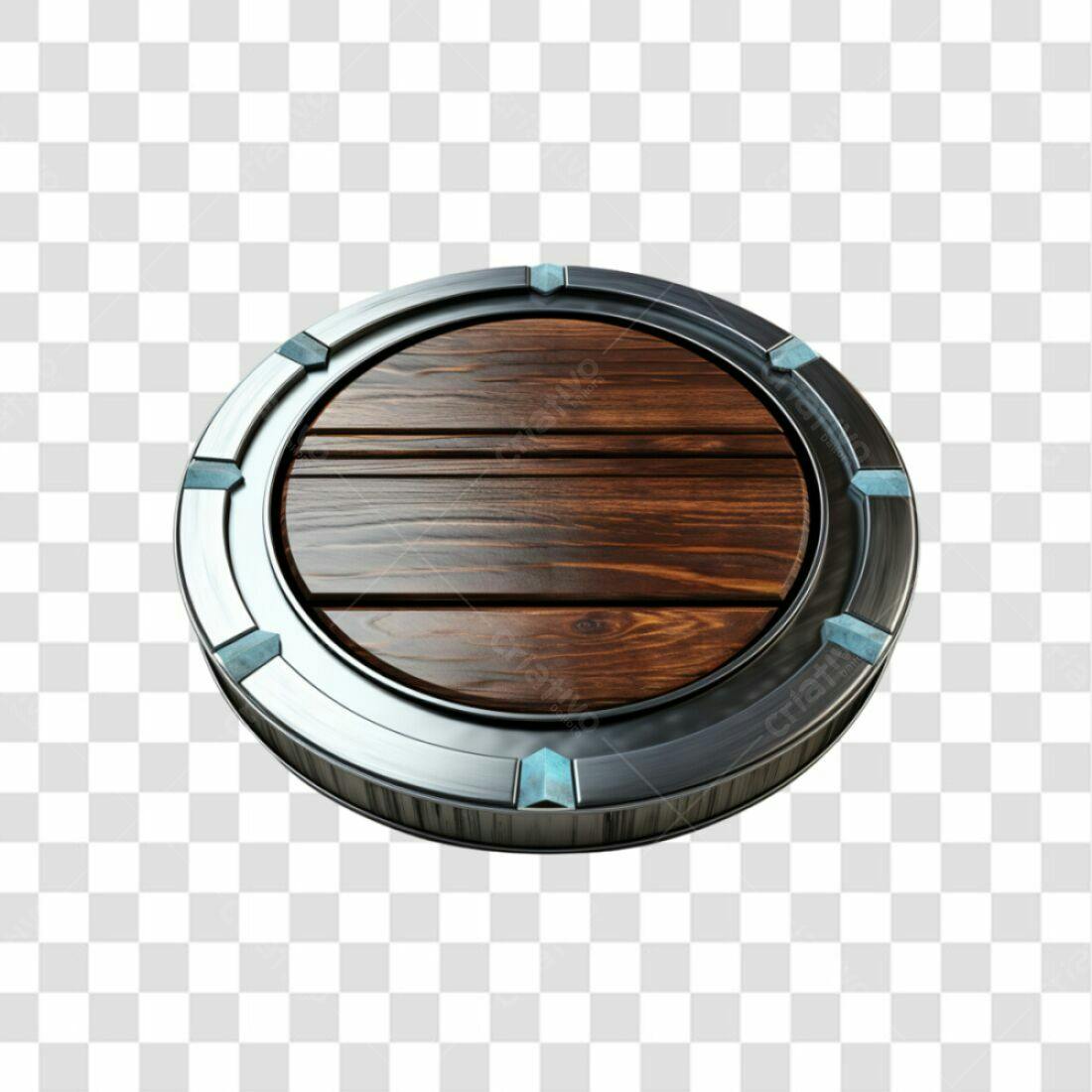 Icone Madeira e Metal PNG com fundo transparente