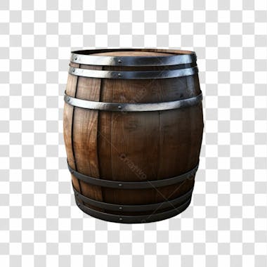 Baixe de graça barril 3d em alta qualidade png transparente