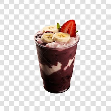 Baixe de graça copo de açaí png transparente