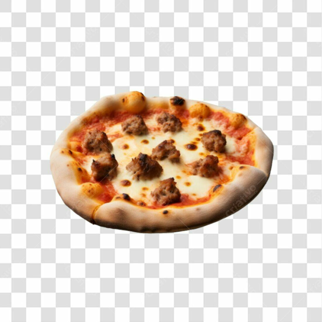 Icone Pizza Calabresa PNG com fundo transparente