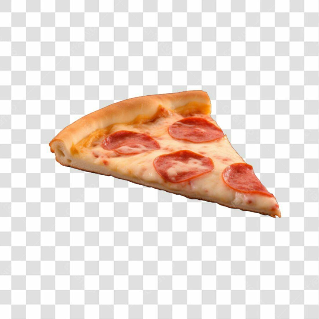 Icone Pizza Pepperoni PNG com fundo transparente